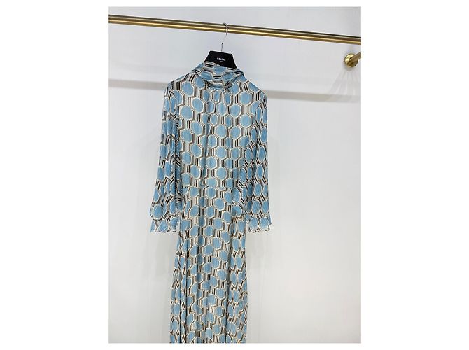Céline Multicolor Backless Polyester Dress Multiple colors - view 5