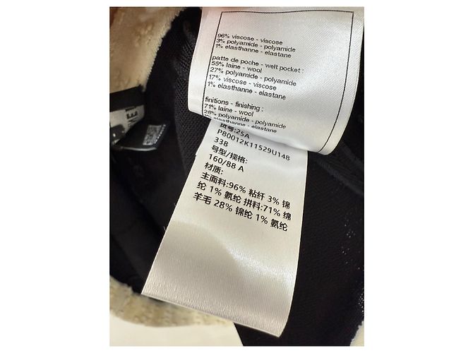 Débardeur Chanel en Viscose Multicolore Noir et Blanc - vue 5