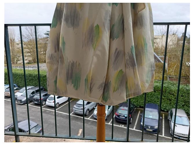 Abrigo Burberry Prorsum estampado de seda y algodón Multicolor - vista 10