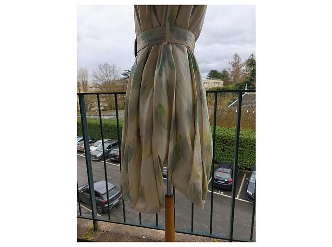 Abrigo Burberry Prorsum estampado de seda y algodón Multicolor - vista 6