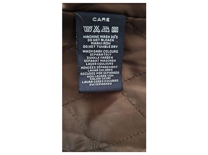Autre Marque GANT Giacca Trench Corta in Velluto a Costine Marrone - vista 6