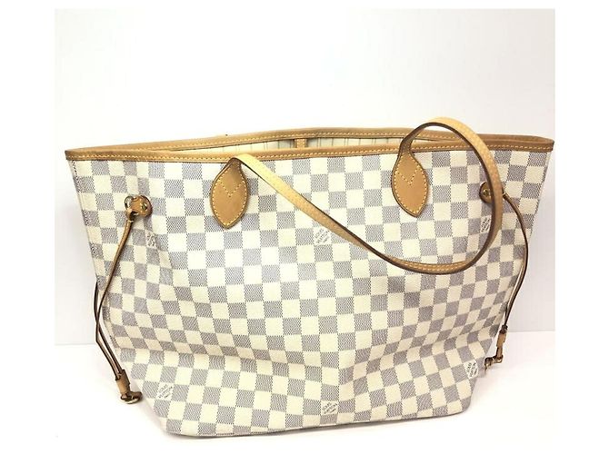 Louis Vuitton Damier Azur Neverfull MM Tote Bag - Ansicht 2