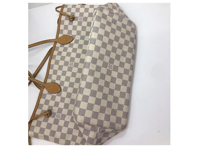Louis Vuitton Damier Azur Neverfull MM Tote Bag - Ansicht 9