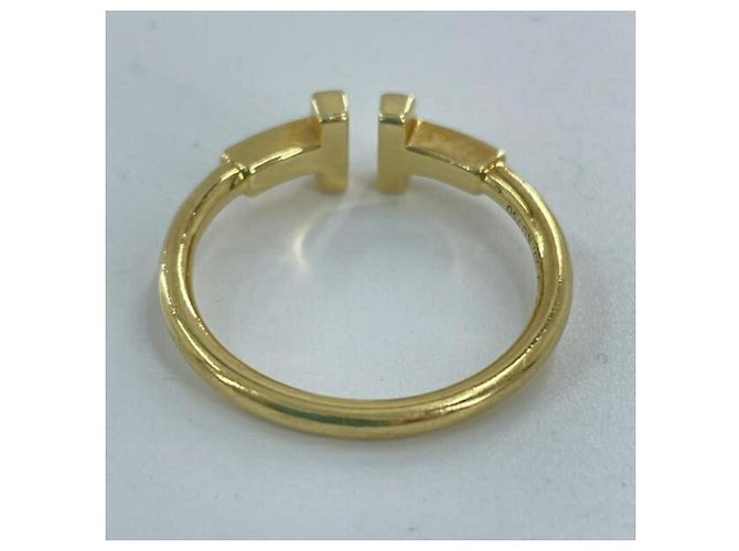 Autre Marque Anillo Tiffany & Co. T Wire en oro de 18K Dorado - vista 3