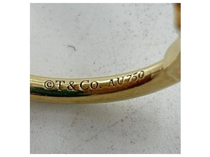 Autre Marque Anillo Tiffany & Co. T Wire en oro de 18K Dorado - vista 6