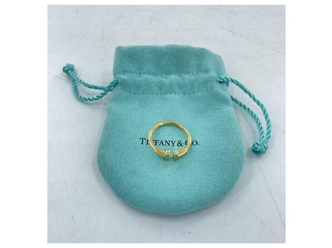 Autre Marque Anillo Tiffany & Co. T Wire en oro de 18K Dorado - vista 8