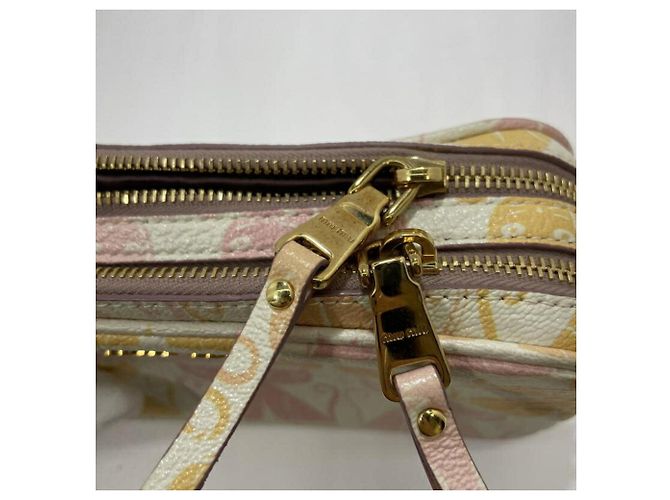 Borsa a tracolla Miu Miu Madras Cat Multicolore - vista 7