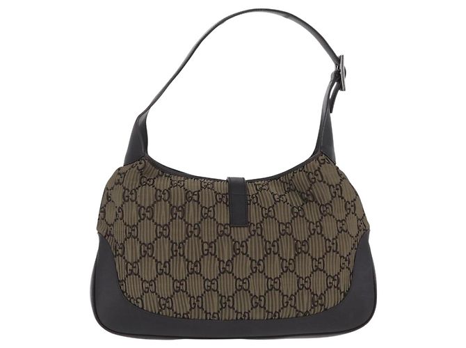 Gucci Jackie GG Canvas Small Marrone - vista 2
