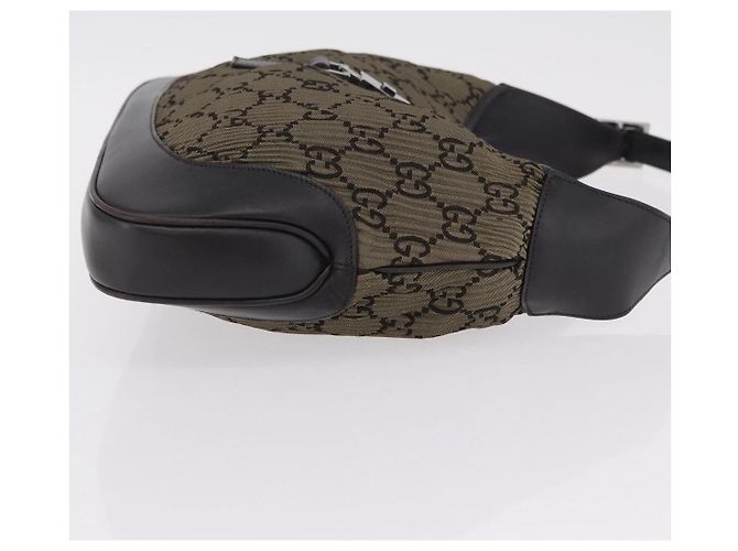 Gucci Jackie GG Canvas Small Marrone - vista 3