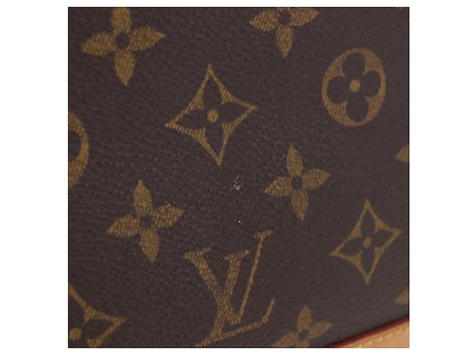 Louis Vuitton Alma Monogram Canvas MM Marrone - vista 3