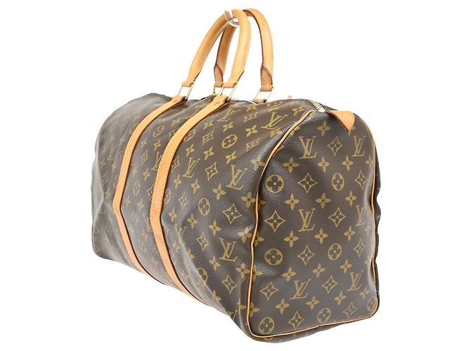 Louis Vuitton Keepall Monogram Canvas 45 Marrone - vista 2