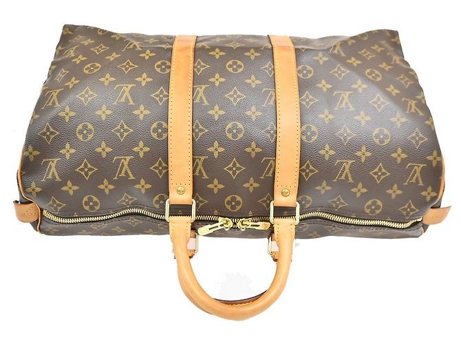 Louis Vuitton Keepall Monogram Canvas 45 Marrone - vista 5
