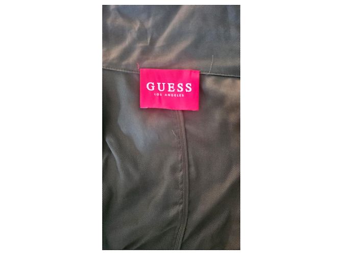 Guess Giacca Biker Khaki Cachi - vista 4