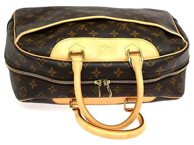 Louis Vuitton Deauville Monogram Canvas MM Braun - Ansicht 6
