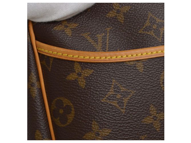 Louis Vuitton Bowling Vanity Printed Tuffetage with Leather Braun - Ansicht 5