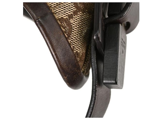 Tarjetero con solapa Gucci Estampado de Manzana GG Coated Canvas None Beige - vista 4