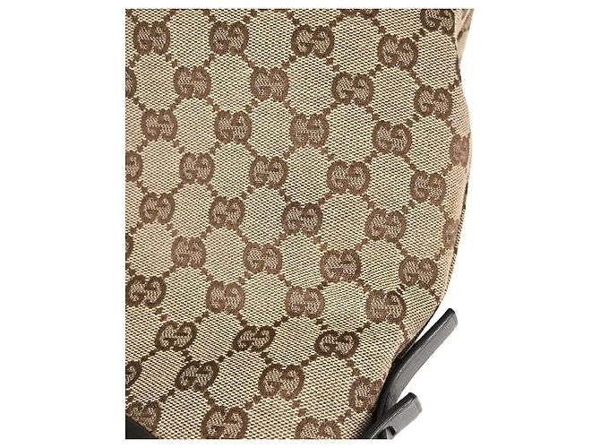 Tarjetero con solapa Gucci Estampado de Manzana GG Coated Canvas None Beige - vista 6