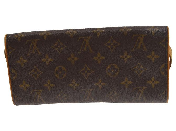 Louis Vuitton Twin Monogram Canvas GM Castaño - vista 2