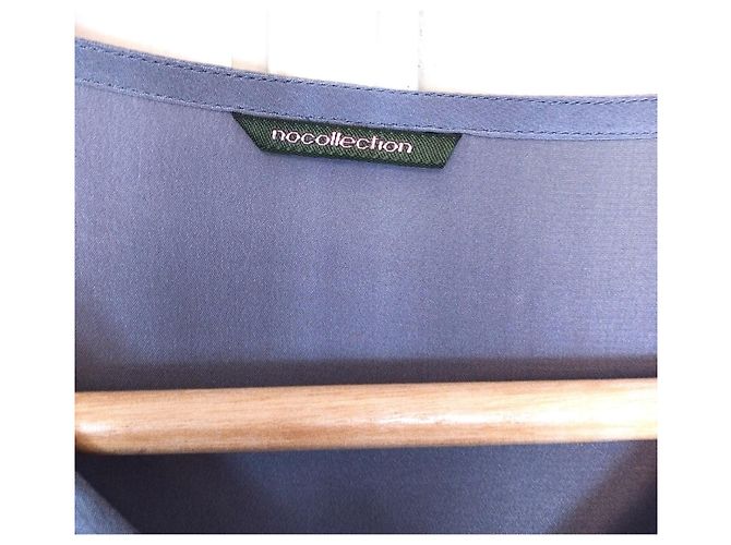 Autre Marque Vestido longo de seda lavanda Nocollection - vista 3