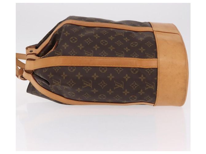 Louis Vuitton Randonnee Monogram Canvas GM Castaño - vista 5