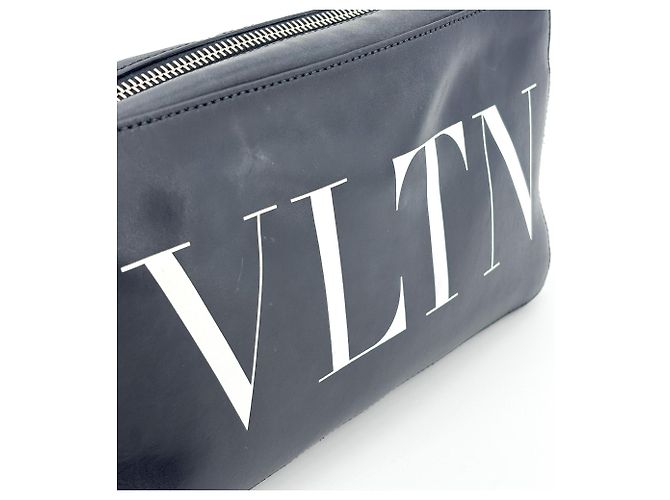 Valentino Garavani VLTN Camera Leather Small Nero - vista 6