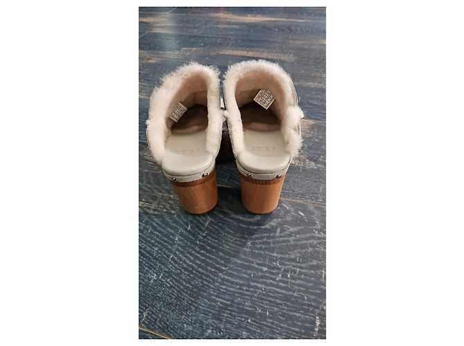 UGG Clogs with Shearling Lining White Light blue - view 3