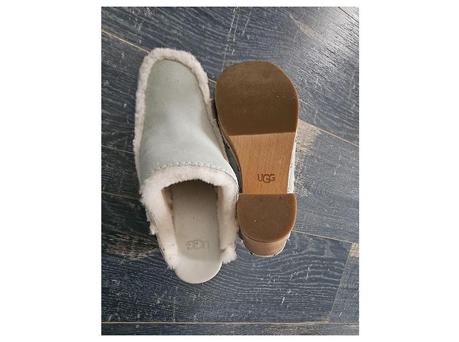 UGG Clogs with Shearling Lining White Light blue - view 6