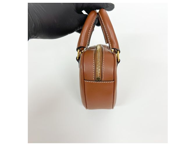 Céline Celine Heart Leather Mini Brown - view 5