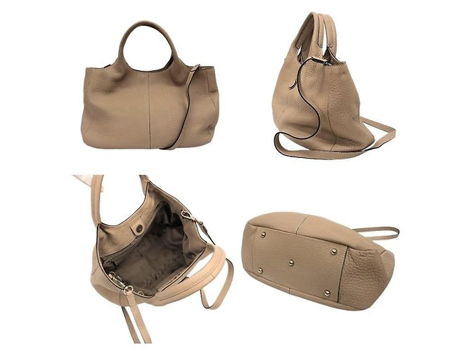 Tod's Leder-Tote-Bag in Beige - Ansicht 2