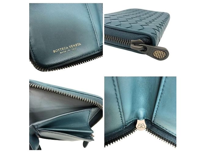 Bottega Veneta Intrecciato Leder-Langbrieftasche - Ansicht 3