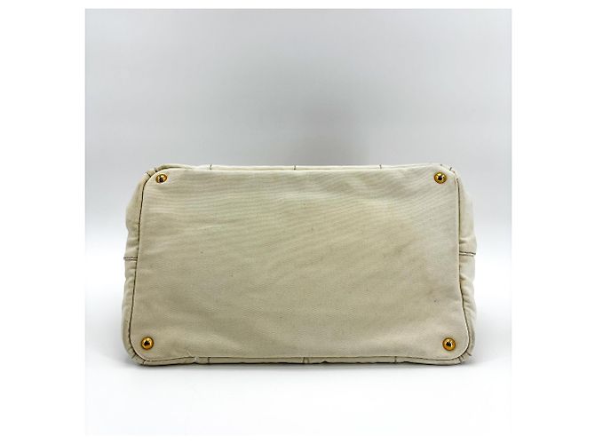 Prada Canapa Canvas Mini Beige - vue 6