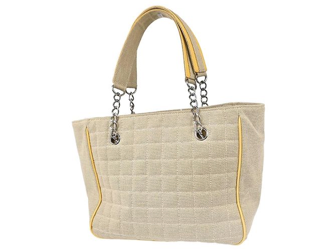 Chanel Camellia No.5 Chocolate Bar Canvas Large Negro - vista 2