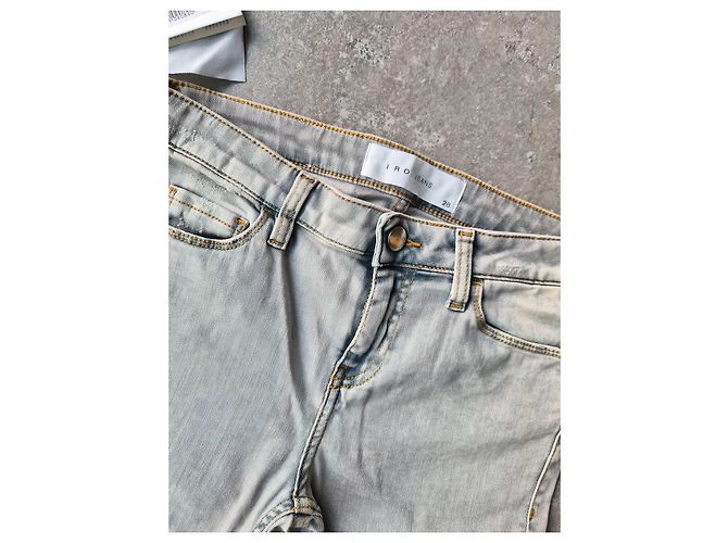 Iro Jeans slim lavagem clara Azul claro - vista 2