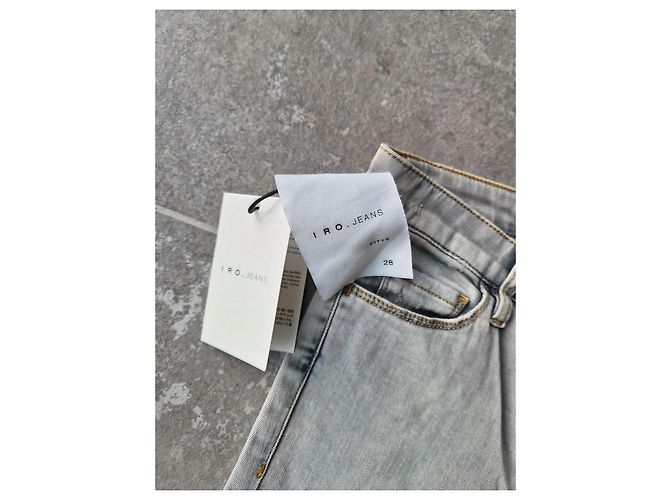 Iro Jeans slim lavagem clara Azul claro - vista 5