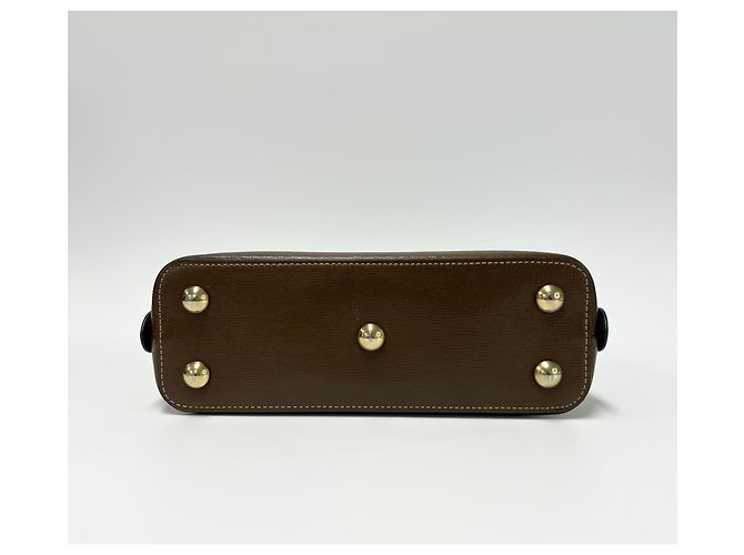 Gucci Horsebit 1955 GG Coated Canvas with Leather Medium Marrone - vista 5