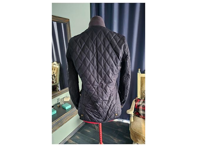 Ralph Lauren Steppjacke mit Wappen Dunkelblau - Ansicht 12