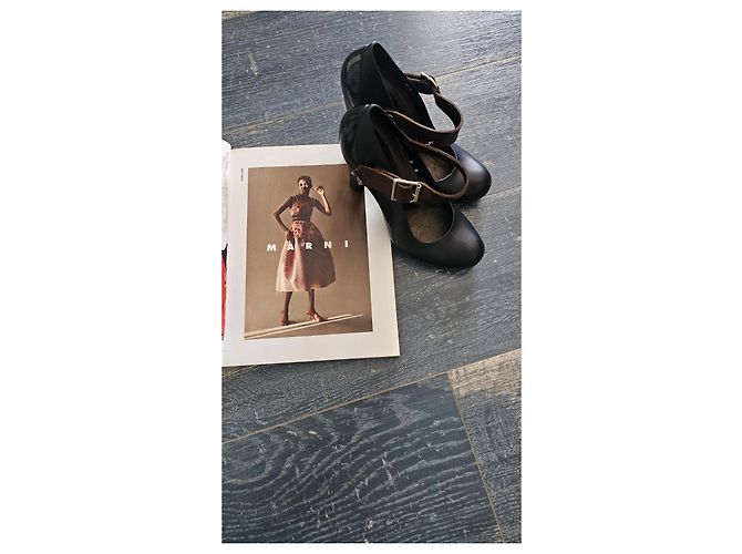 Marni Mary Jane Pumps Schwarz - Ansicht 7