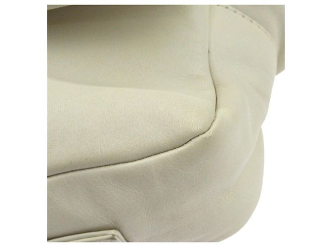 Chanel Rodeo Drive Lambskin Medium Weiß - Ansicht 6