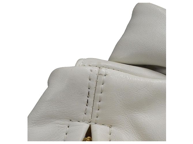 Chanel Rodeo Drive Lambskin Medium Weiß - Ansicht 7