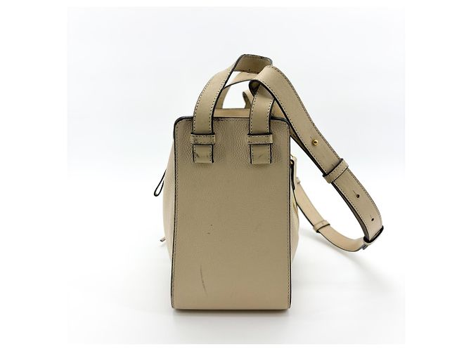 Loewe Hammock Leather Medium Beige - vista 3