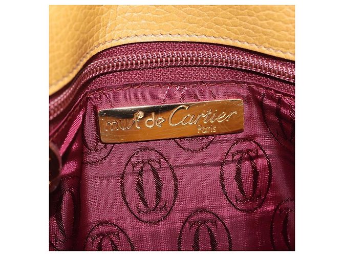 Cartier Must de Cartier Leather medium Beige - vue 6