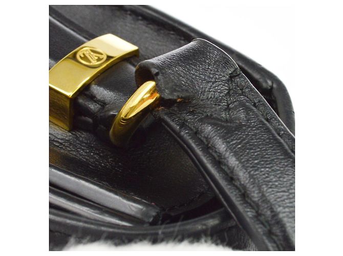 Louis Vuitton LV Pont 9 Soft Leather MM Preto - vista 6