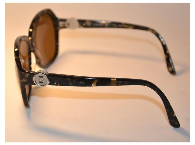 Versace 4218-B Sonnenbrille aus Schildpatt-Acetat Braun - Ansicht 3
