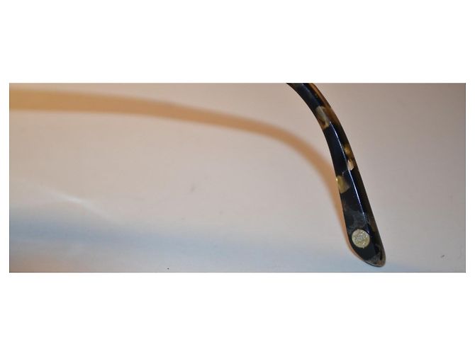 Versace 4218-B Sonnenbrille aus Schildpatt-Acetat Braun - Ansicht 8