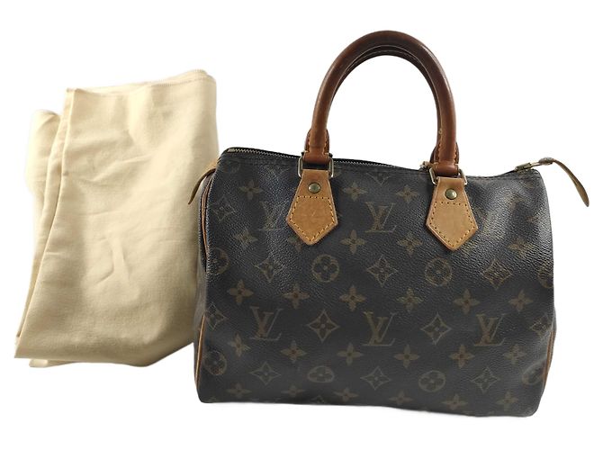 Louis Vuitton Speedy Monogram Canvas 25 Marrone - vista 2