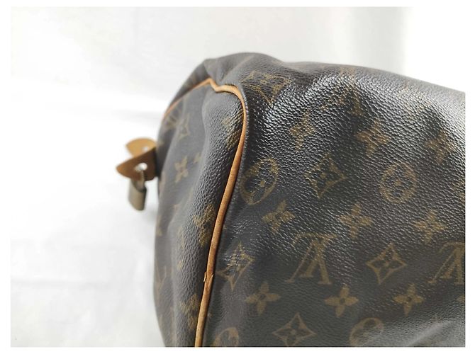 Louis Vuitton Speedy Monogram Canvas 25 Marrone - vista 3