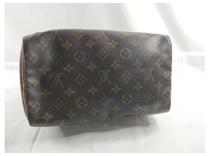 Louis Vuitton Speedy Monogram Canvas 25 Marrone - vista 4