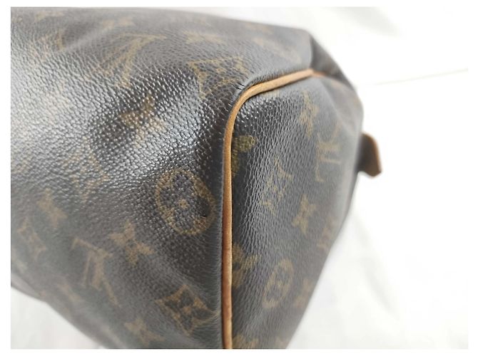 Louis Vuitton Speedy Monogram Canvas 25 Marrone - vista 5