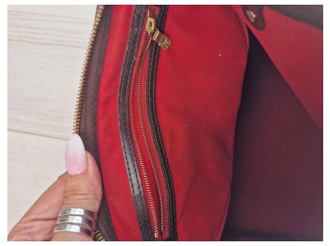 Louis Vuitton Speedy 30 Damier Ebène con patch personalizzati Marrone Multicolore Monogramma - vista 14