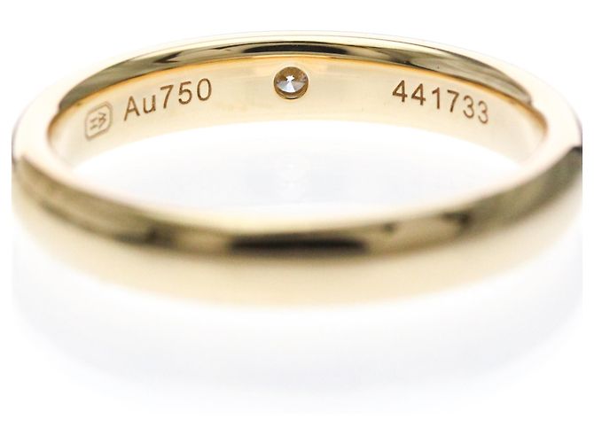 Harry Winston Ehering mit 1 Diamant aus 18K Roségold Golden - Ansicht 8